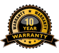 10 year warranty on all roof lights