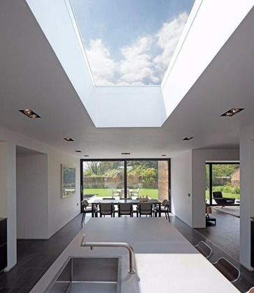 modern kitchen roof light / sky light