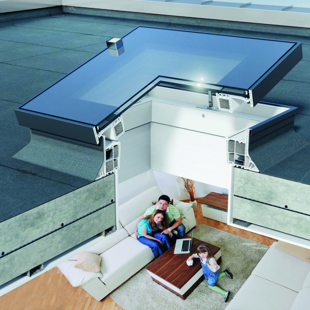 Electric Opening Rooflights <span>1400 x 1400mm</span>